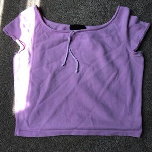 Ralph lauren pink crop top